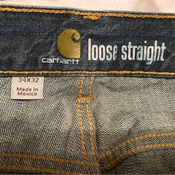 Men’s Carhartt Loose Fit Jeans - Picture 3 of 3